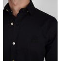 Slim Fit Uzun Kol Pamuk Gabardin Spor Erkek Gömlek